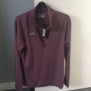 Large under armor half zip